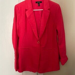Ellen Tracy Bold Red Women's Blazer